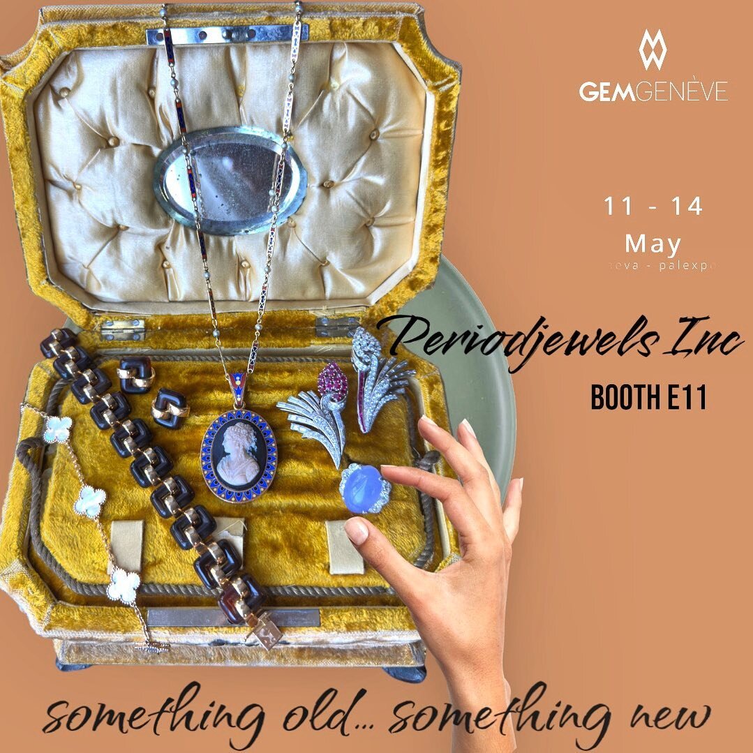 Come check out our new jewelry collection at the upcoming Geneva Show Booth E11
We can't wait to show you all the amazing pieces we have to offer. #jewelrycollection #jewelrylovers 
..
..
My jewelry is old and new,
I never know which one to choose,
M