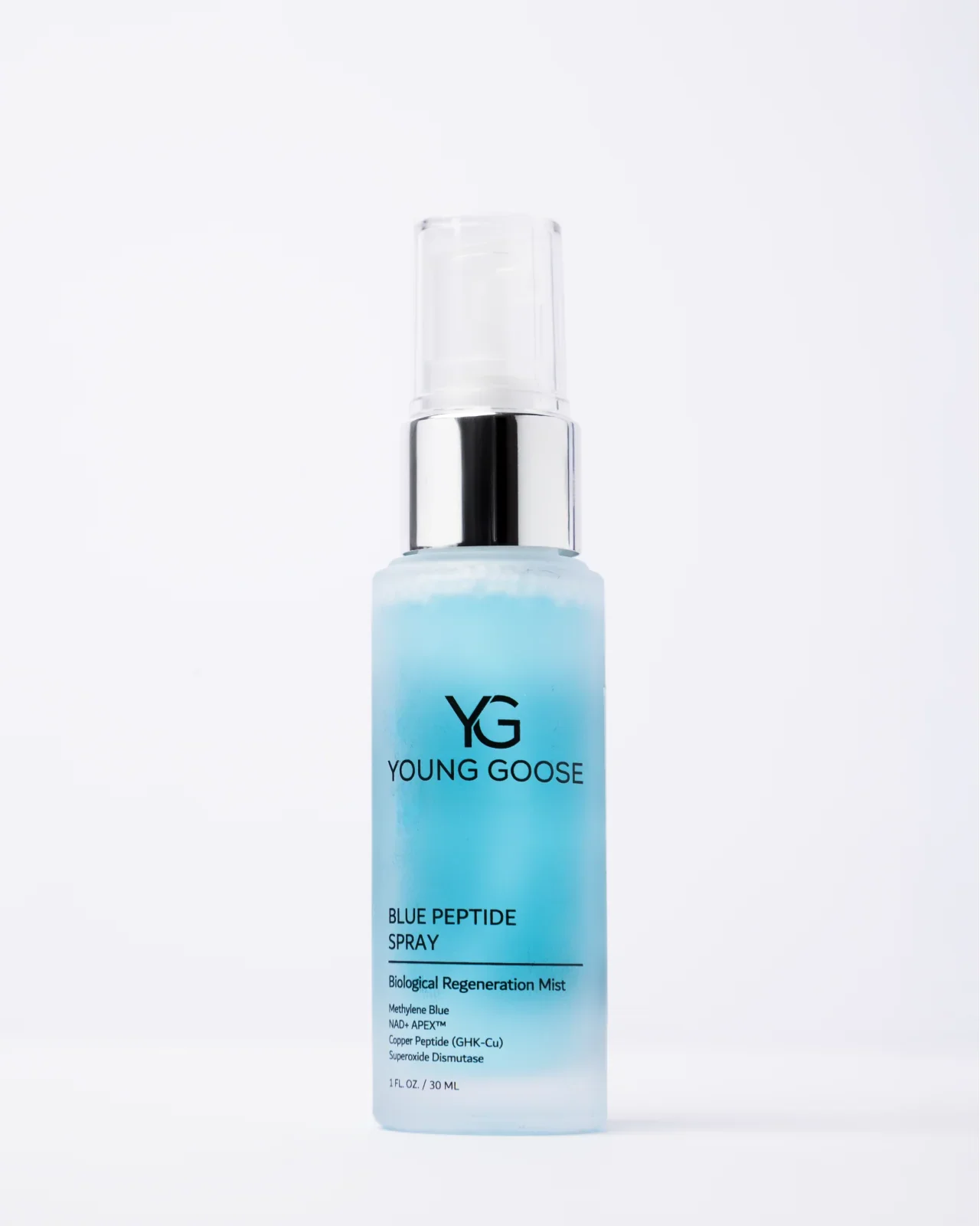 Young Goose Blue Peptide Spray™ | Longevity Peptide & NAD+ Treatment Mist