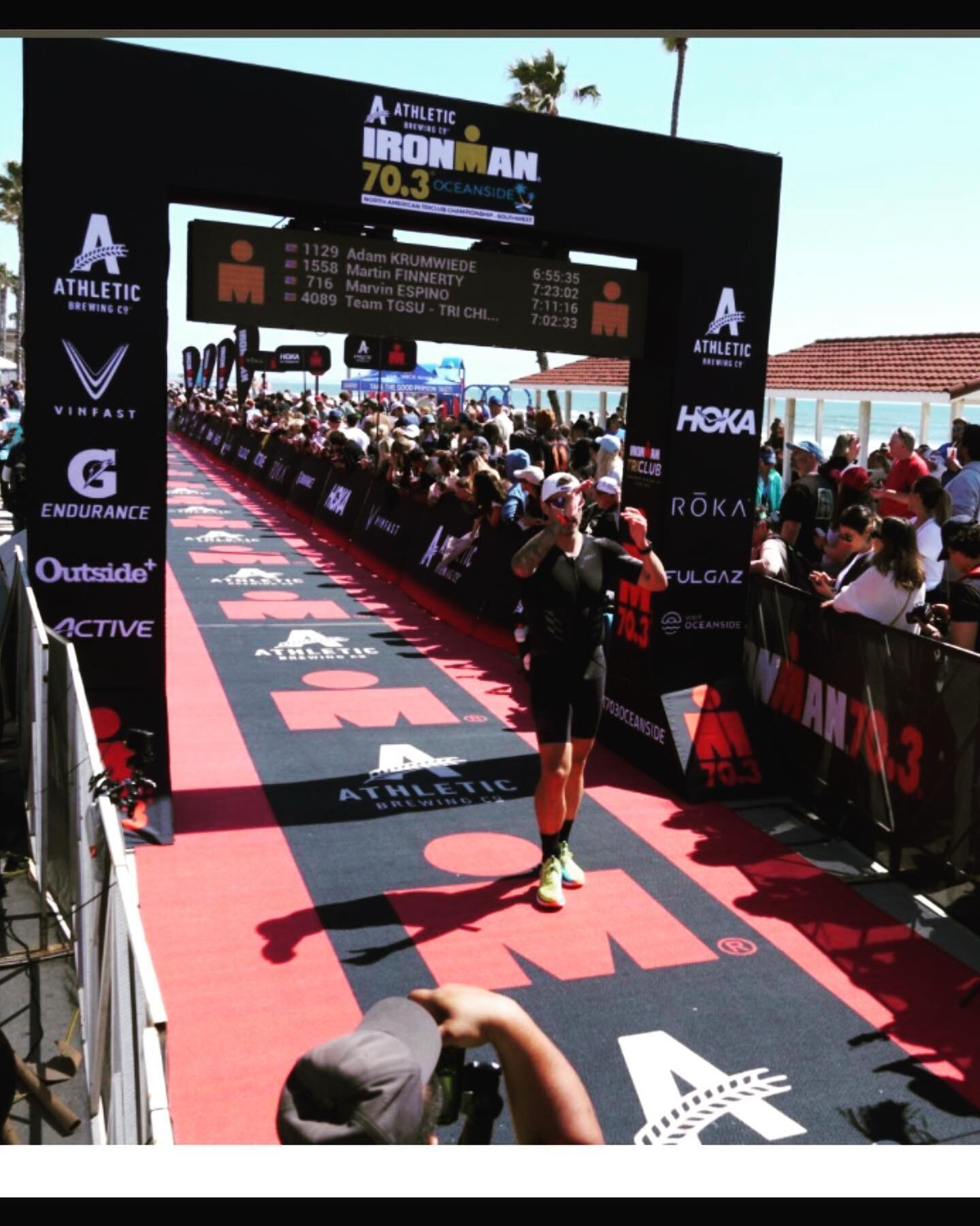 This weekend I completed one of the biggest challenges I have ever done physically and mentally.  6 months ago I decided it would be a good idea to train for 70.3 Ironman, never being a swimmer, biker or a runner I wanted to prove to myself that I co