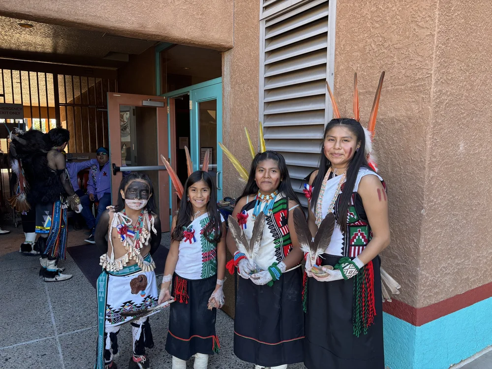 Members of the Pueblo Dance Group