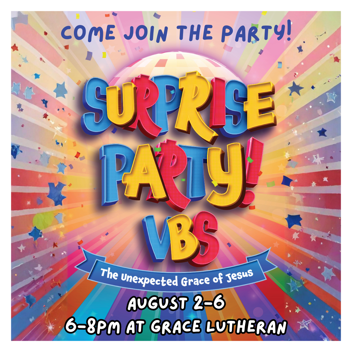 Vacation Bible School, Grace