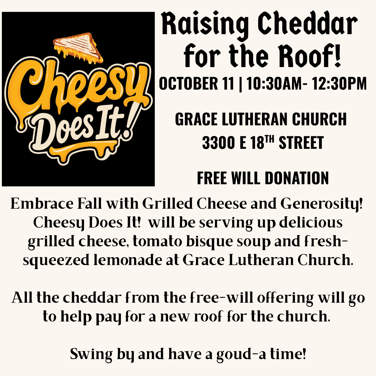 Cheesy Does It!