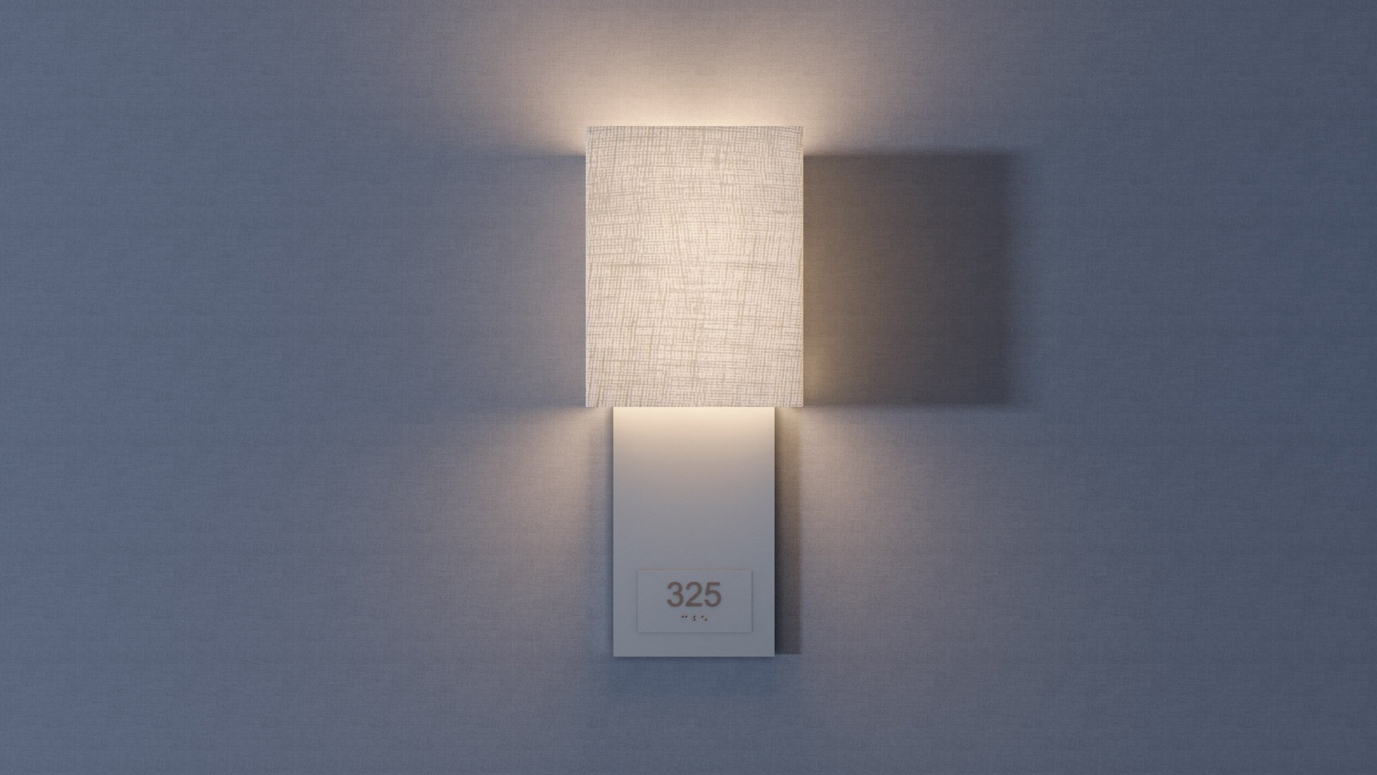 Alva's RE7W9H Wall Sconce with 9in Door Panel
