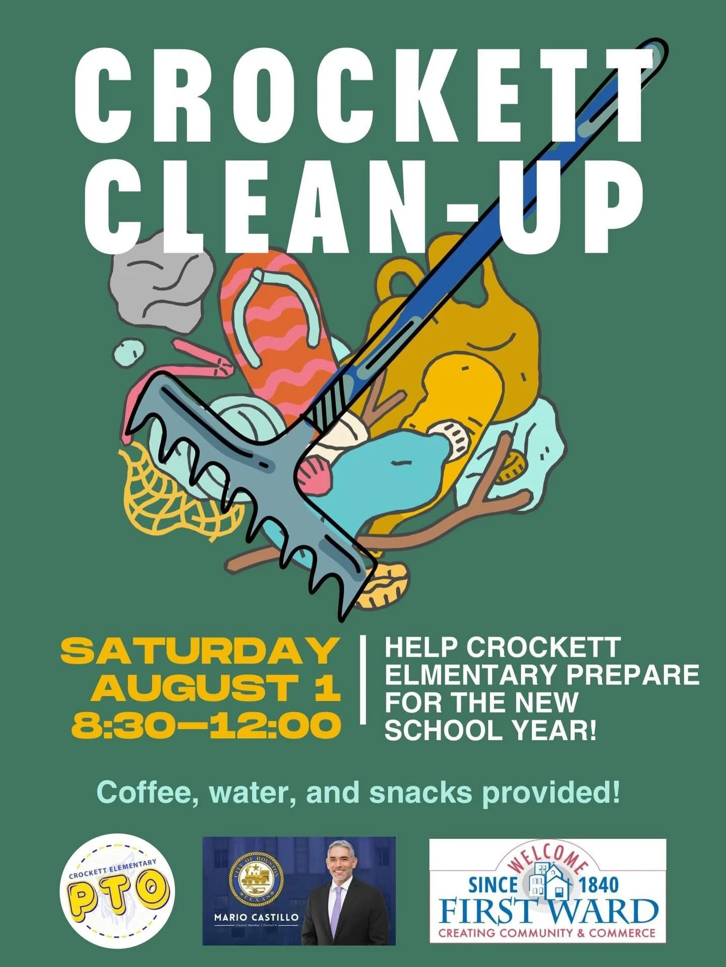 Crockett Campus Cleanup 