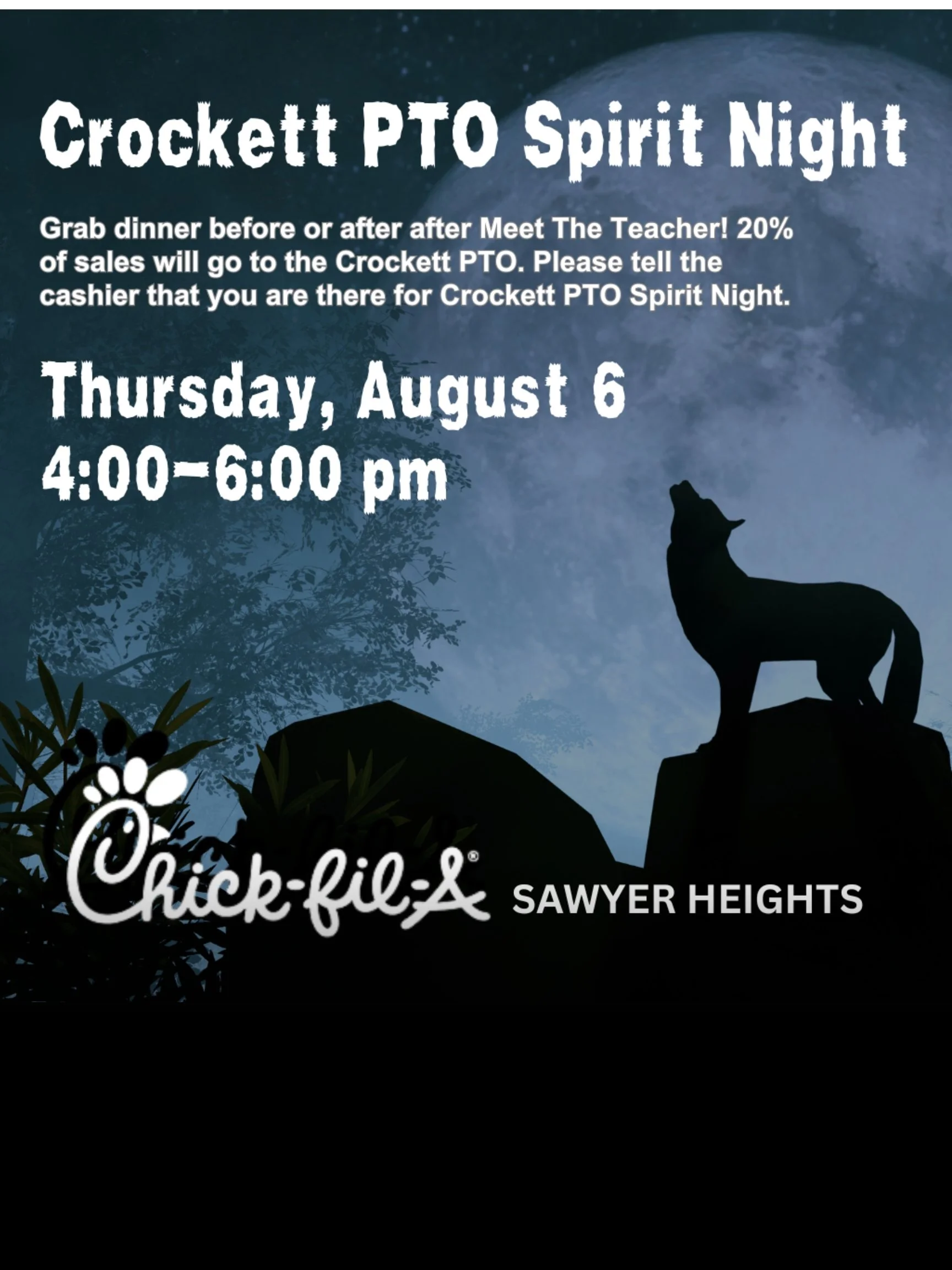 Chick-fil-A Spirit Night