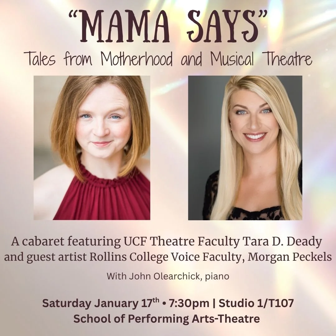 "Mama Says" - Tales of Motherhood and Musical Theatre