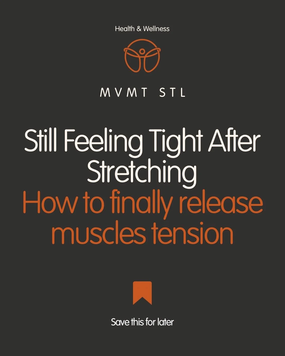 Still stretching but your muscles keep feeling tight? 😫 

You&rsquo;re not alone! Often, it&rsquo;s not just about lengthening your muscles &mdash; it&rsquo;s about mobility, tissue quality, and strength too. 💪✨

From muscle guarding 🛡️ 
to stiff 