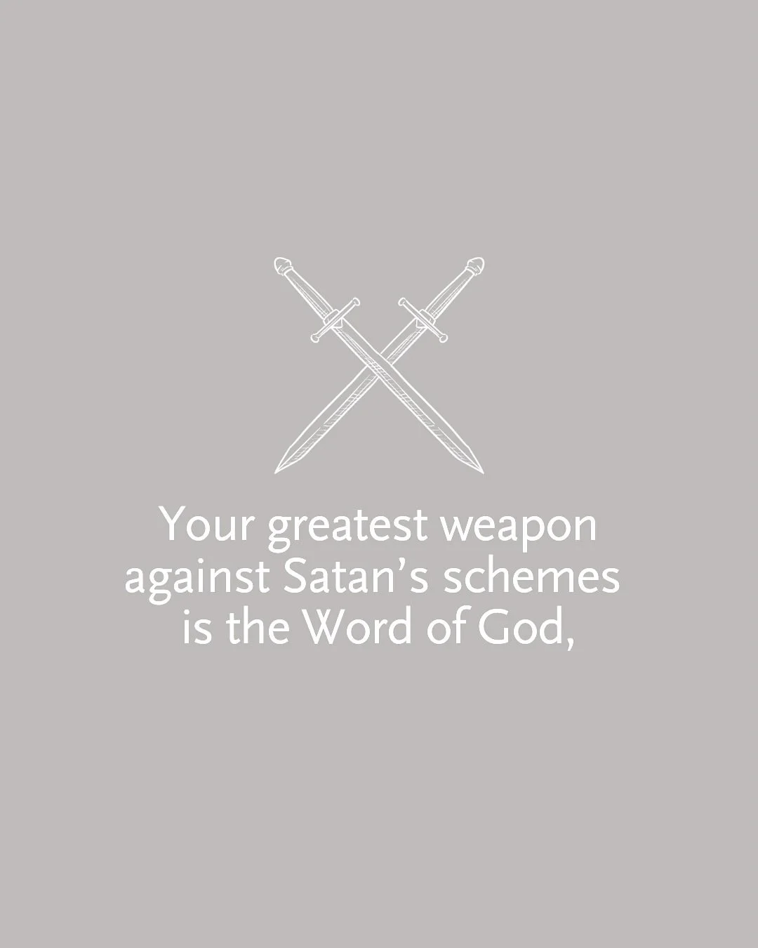 Have you noticed how the enemy loves to whisper the same lies over and over again? Lies about who you are, what you&rsquo;re worth, and whether God is really enough.

But here&rsquo;s the truth ⬇️

You don&rsquo;t have to fight back with willpower, e