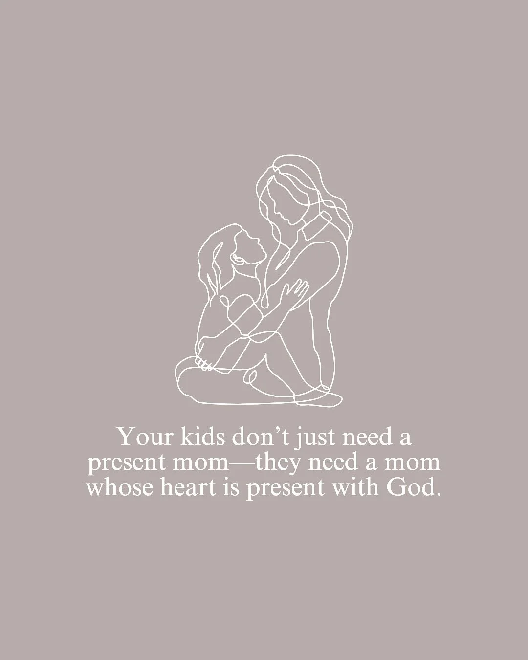 There was a season when I thought being a &ldquo;good mom&rdquo; meant putting everything about me&mdash;including my time with God&mdash;on the back burner.

But I&rsquo;ve learned the hard way that when I trade my time with the Lord for more to-dos