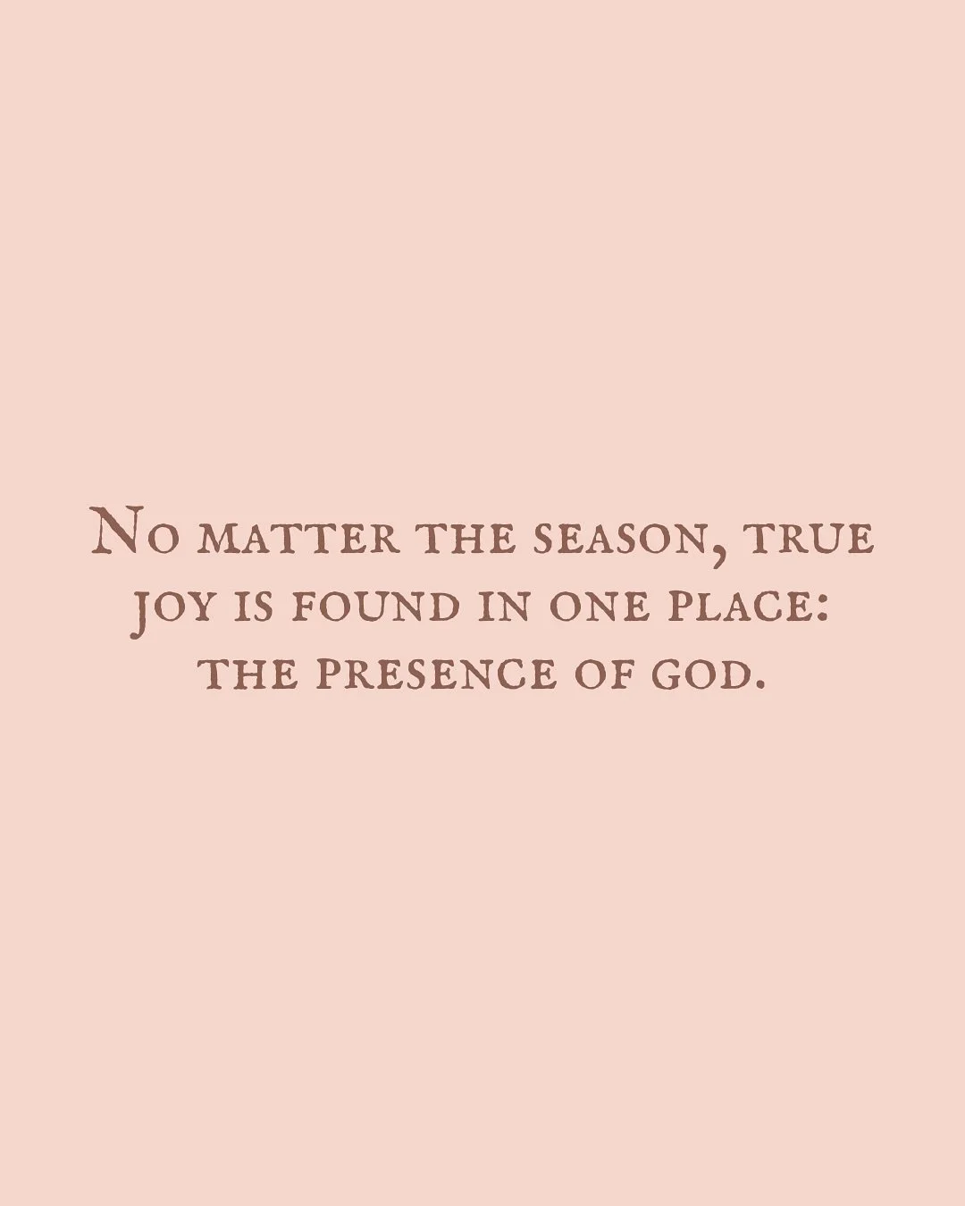 When the Ark returned to Jerusalem, David couldn&rsquo;t contain his joy.

He danced&mdash;not for the crowd, but for the Lord who had come near again.

That&rsquo;s the kind of joy we&rsquo;re invited to live in: joy rooted in God&rsquo;s presence, 