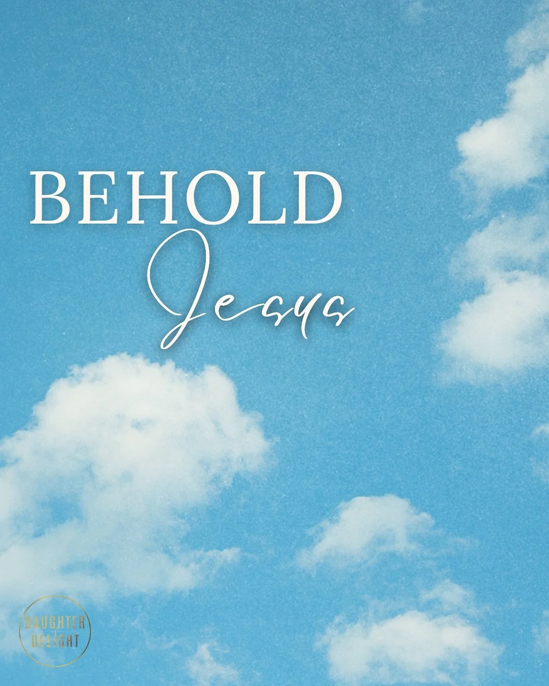We don&rsquo;t behold Jesus to get something from Him.
We behold Him because He is everything we need.

In the stillness, in the surrender, in the sacred pause&mdash;
we are transformed.

✨ Save this post as a reminder to slow down and look at Him.