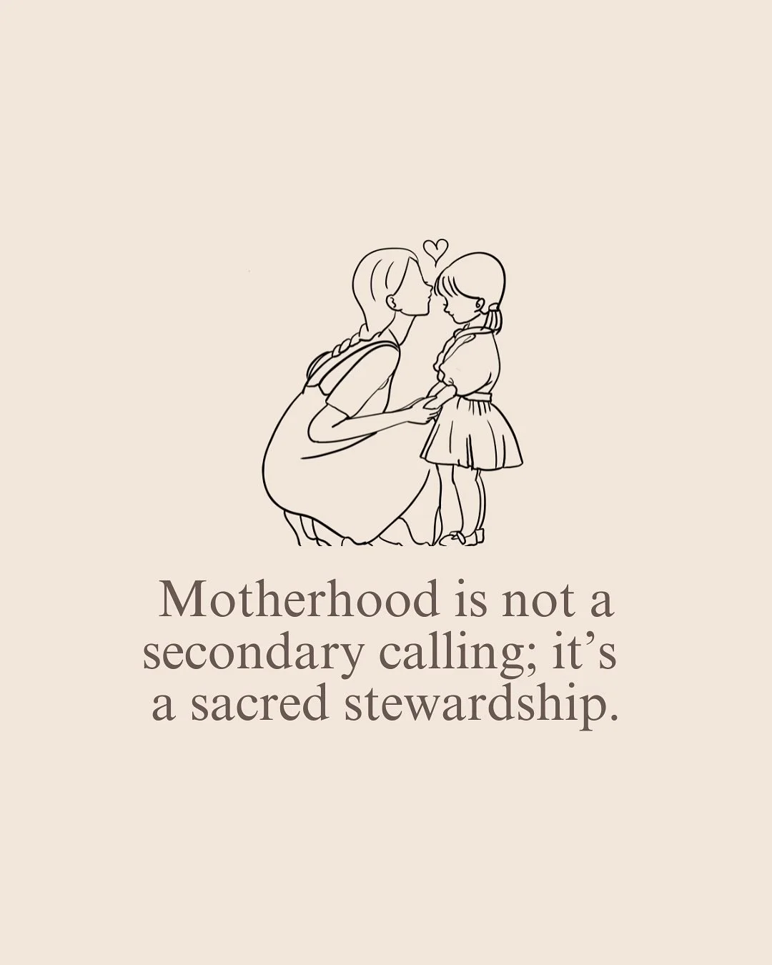 Can I remind you of something, mama?
The last chapter of Proverbs&mdash;the book of wisdom that has shaped generations&mdash;was inspired by a mother&rsquo;s teaching. (Proverbs 31:1)

Motherhood was never an afterthought. It&rsquo;s divine design.
Y
