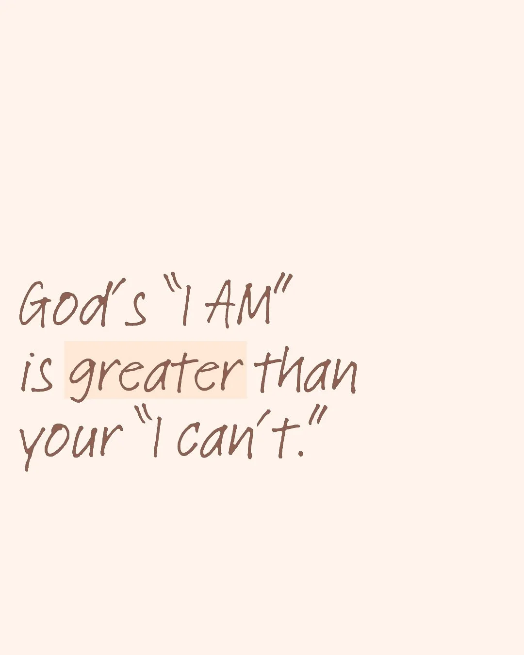 Ever felt unqualified for what God&rsquo;s asking of you?
Moses did too. Standing before a burning bush, he questioned everything&hellip;his ability, his worth, his words. 

But God&rsquo;s answer wasn&rsquo;t a pep talk. It was a promise: &ldquo;I w