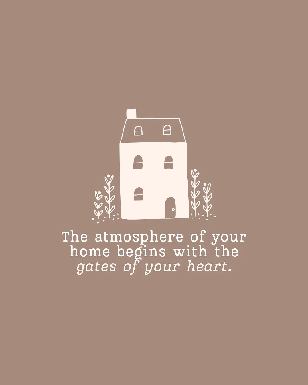 The atmosphere of your home begins with the gates of your heart.

Every home has gates, and what we allow through them shapes the peace within our walls. Guarding those gates isn&rsquo;t about fear, it&rsquo;s about faithfulness. It&rsquo;s choosing 
