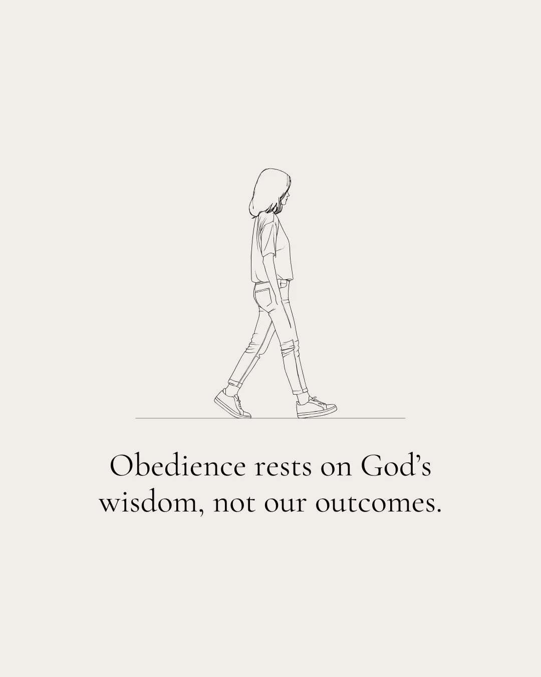 Sometimes we believe that if we love well, pray faithfully, and try our best to walk with Jesus, then life should unfold the way we hoped it would. But obedience is not a formula. Faithfulness never guaranteed a predictable story.

When the path turn