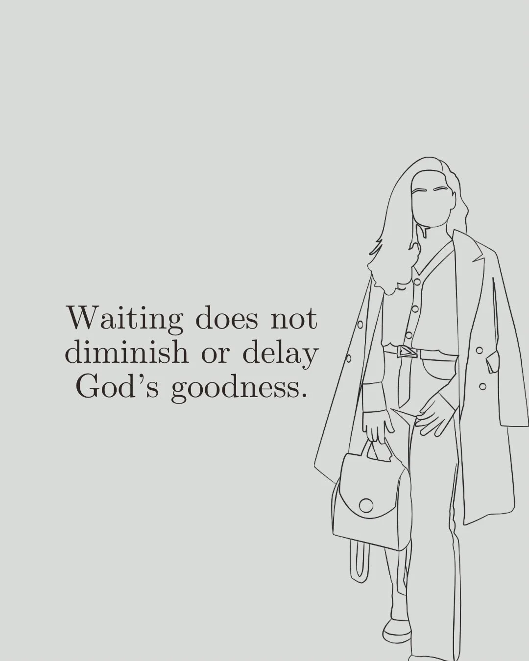 God&rsquo;s goodness is not dependent on your strength. It is not delayed by your weakness, and it is not withheld until the next season arrives. Even in winter like seasons, His goodness meets you through small, steady mercies that gently reassure t