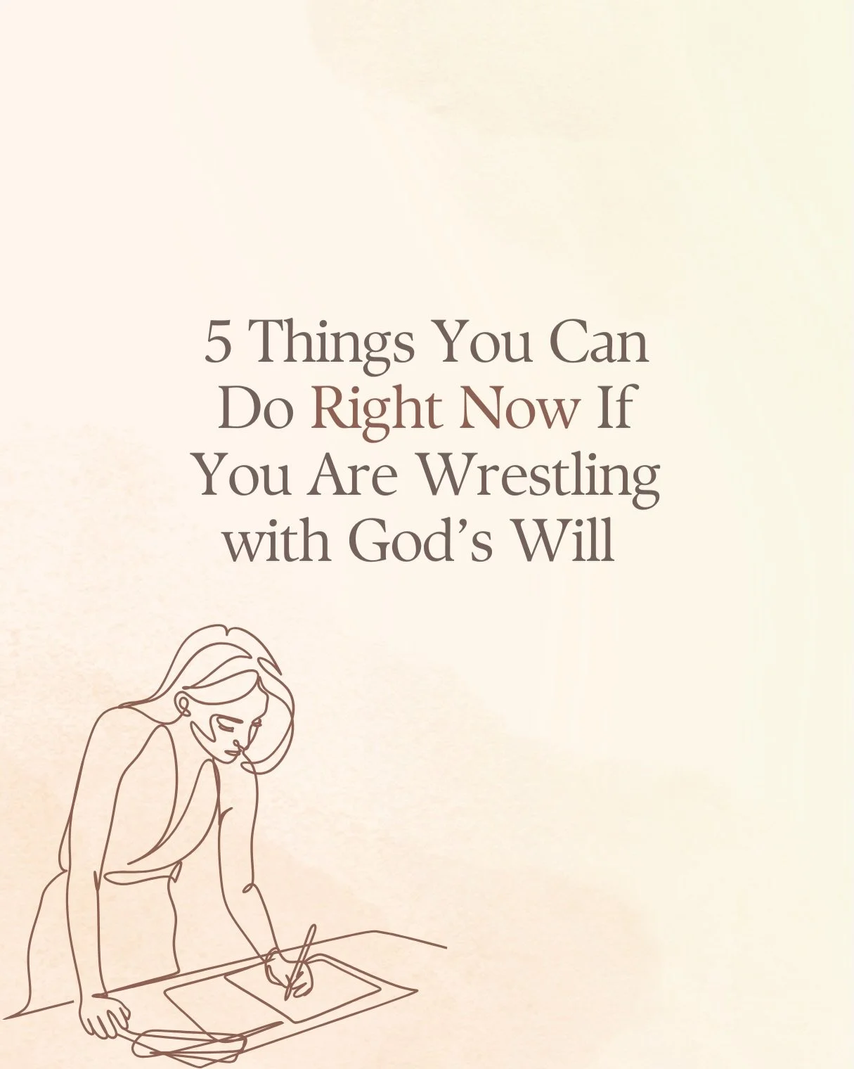 Confusion about God&rsquo;s will can bring us to a standstill.

Not because we don&rsquo;t want to obey, but because we&rsquo;re afraid of choosing wrongly.

The good news is this: Scripture does not present God&rsquo;s will as a fragile thing, depen