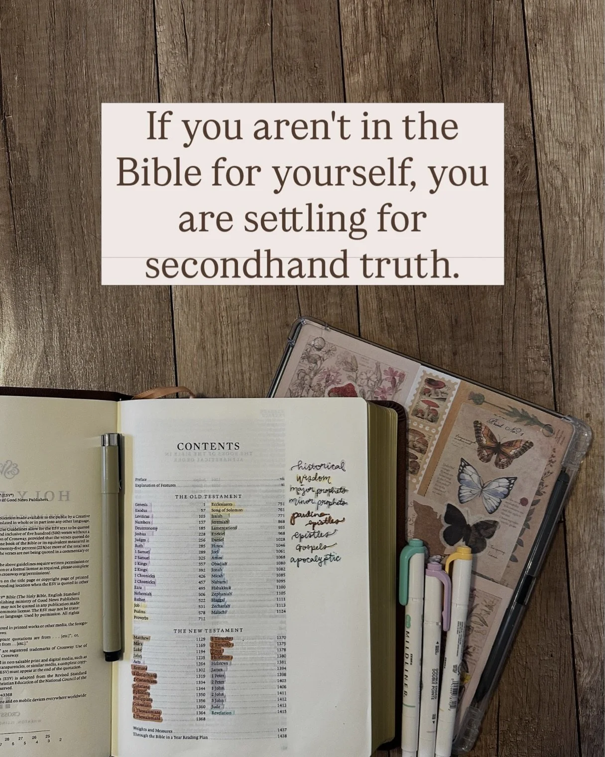 Are you living on someone else&rsquo;s leftovers? 

We live in an age of endless Christian content. Sermons, devotionals, and aesthetically catchy quotes are everywhere. 

I love a powerful sermon or a resource-rich carousel as much as anyone. But th