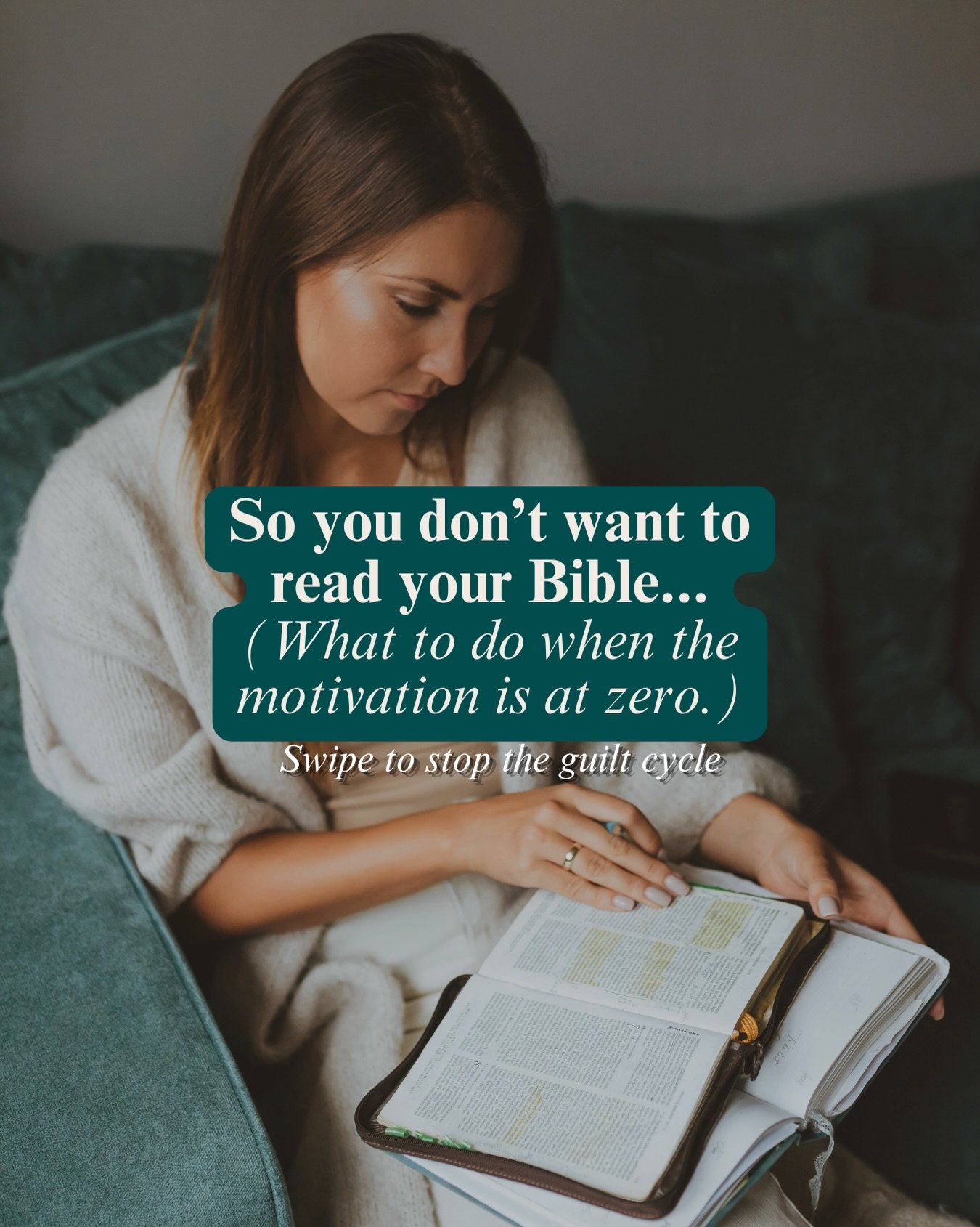 Why do we so often treat our spiritual nourishment like an optional hobby that depends on whether we &ldquo;feel&rdquo; ready? 

We convince ourselves we need the perfect setting first: a quiet house, the right cup of coffee, or a sudden burst of mot