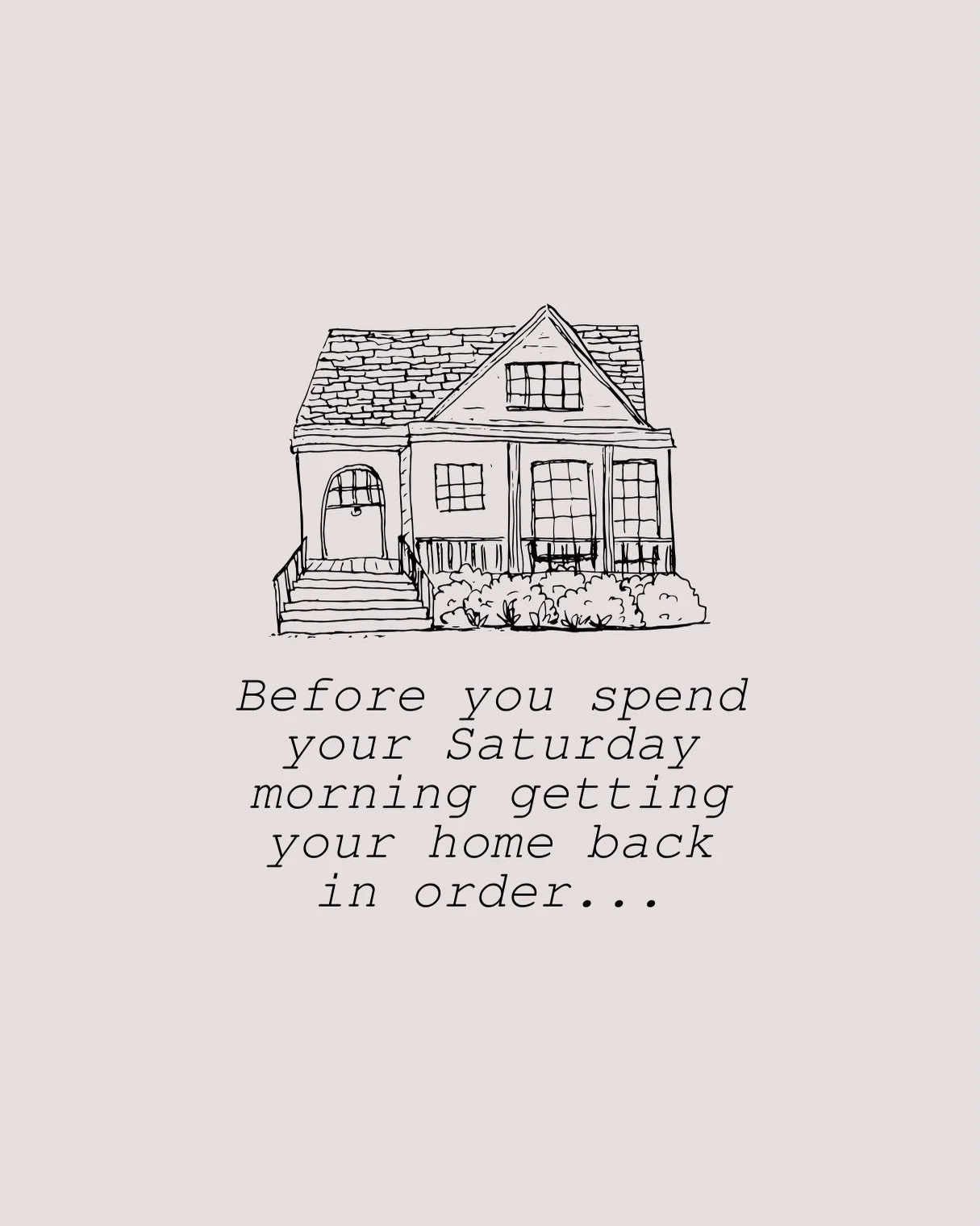 As a homemaker and mother, I know the temptation all too well.

The laundry is piling up. The kitchen needs attention. The floors need to be swept. The bathrooms need to be cleaned. The list literally never ends.

And if I&rsquo;m honest, there have 
