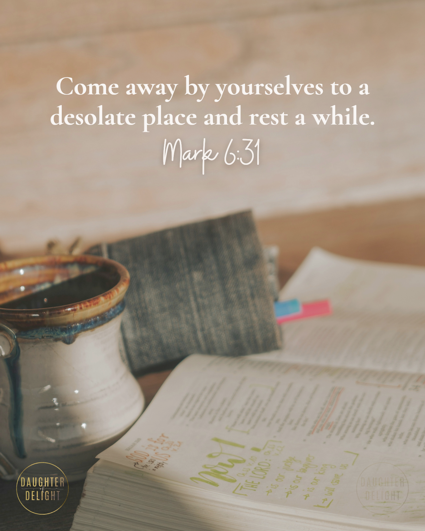 Finding Rest For Your Soul | Daughter of Delight | Bible Devotions ...