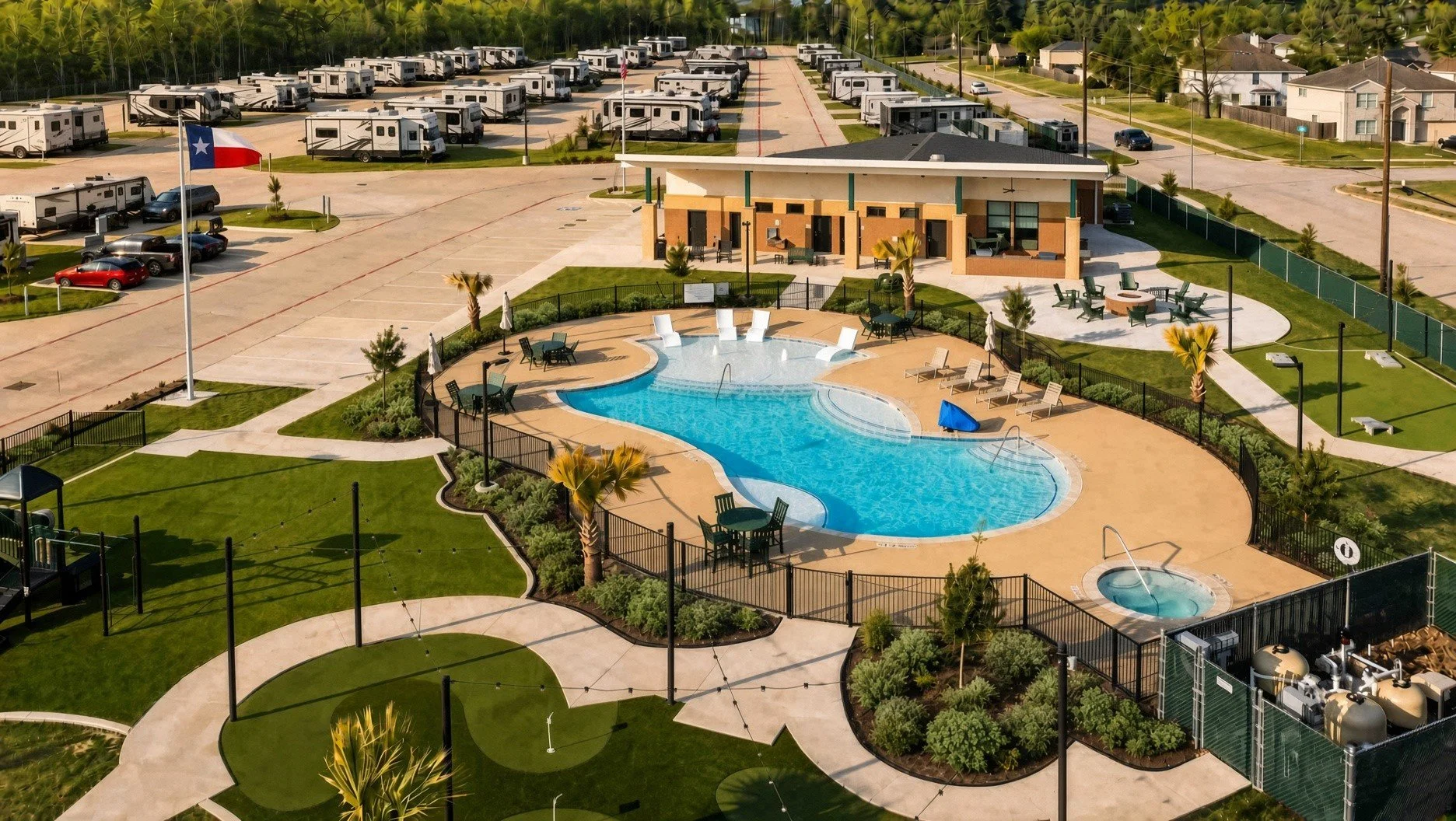 Laurel Springs RV Resort RV park in Kingwood, TX (photo 1)