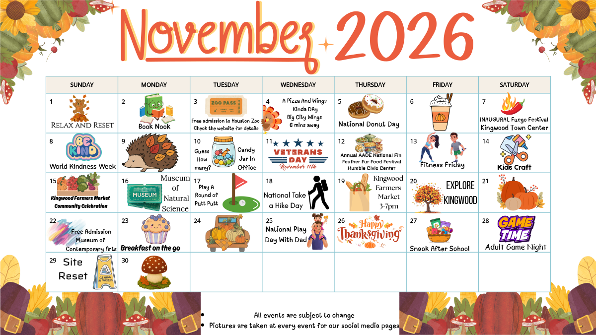 November events