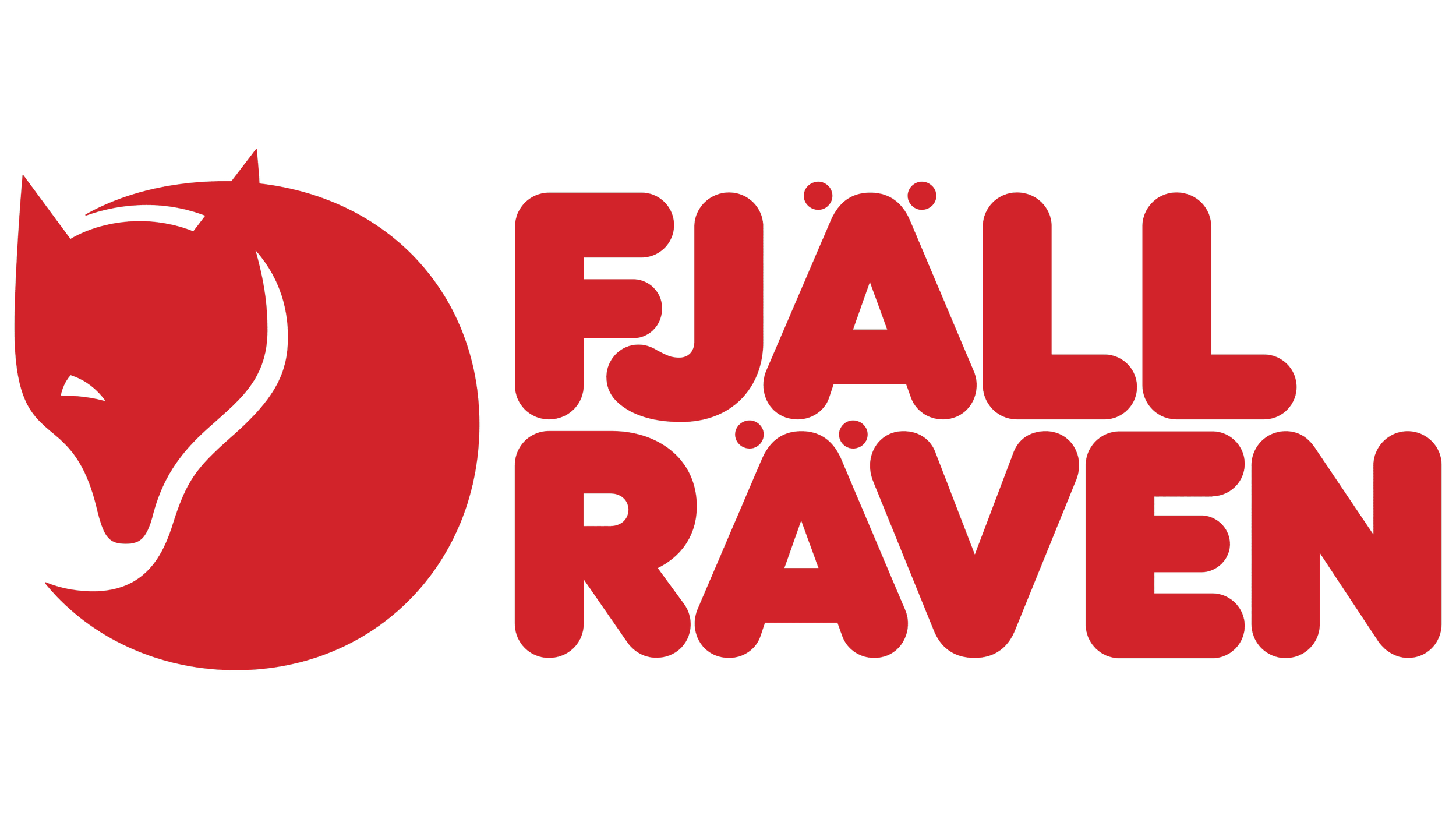 Red logo of a stylized raven's head with the words "JALL RAVEN" in bold red letters.