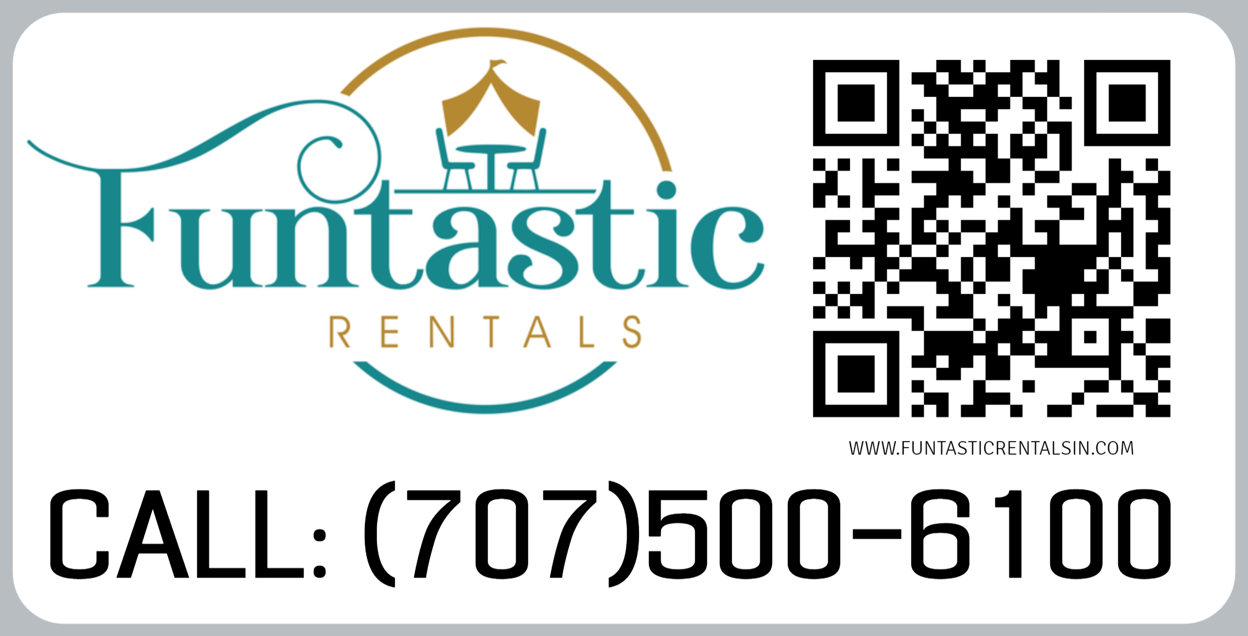 Tent | Tables | Chairs Rental VACAVILLE CA |Funtastic Rentals Inc.
