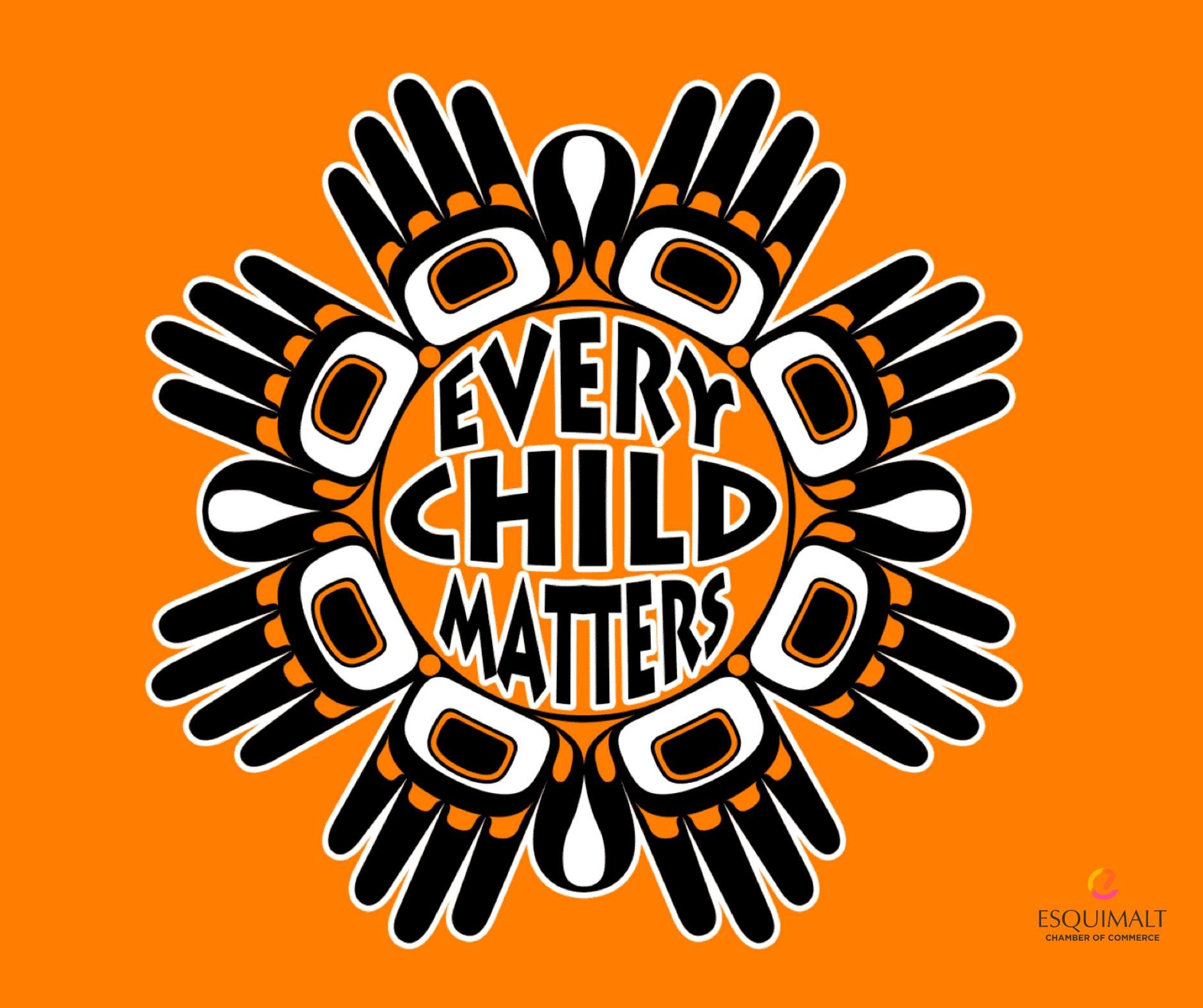 Today and every day, every child matters.

The Esquimalt Chamber of Commerce acknowledges with gratitude that we work, live, and play on the traditional unceded territory of the Lekwungen-speaking peoples, known today as the Songhees and Esquimalt Na