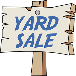 October Neighborhood Yard sale