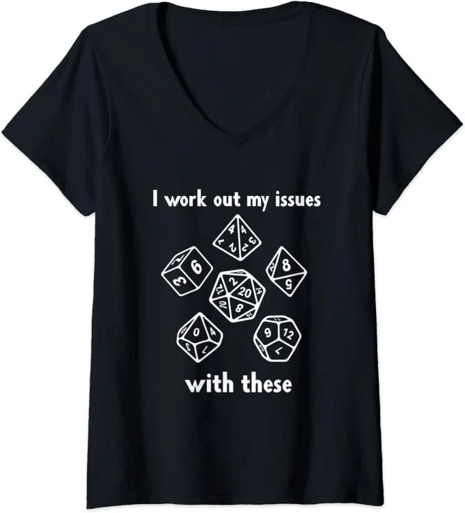 Dice Issues Women's V-Neck