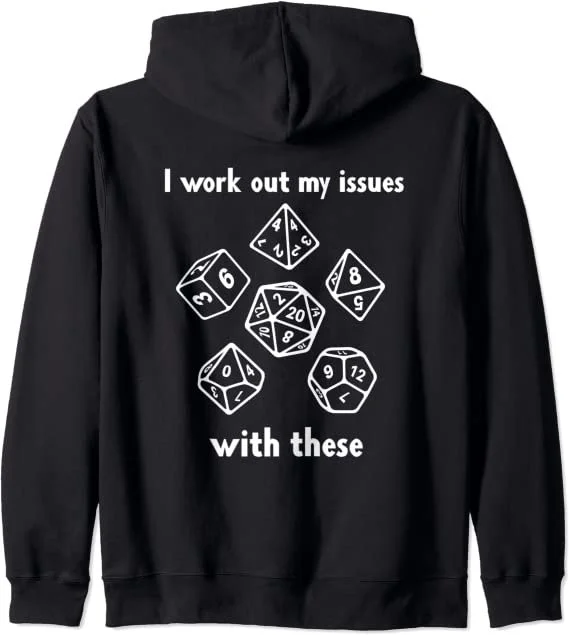 Dice Issues Zip Hoodie