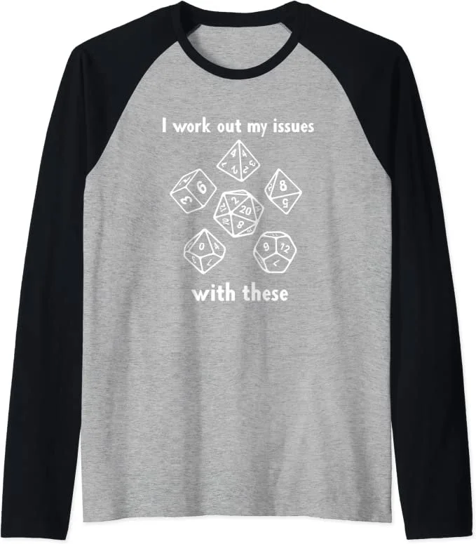 Dice Issues Raglan T-Shirt