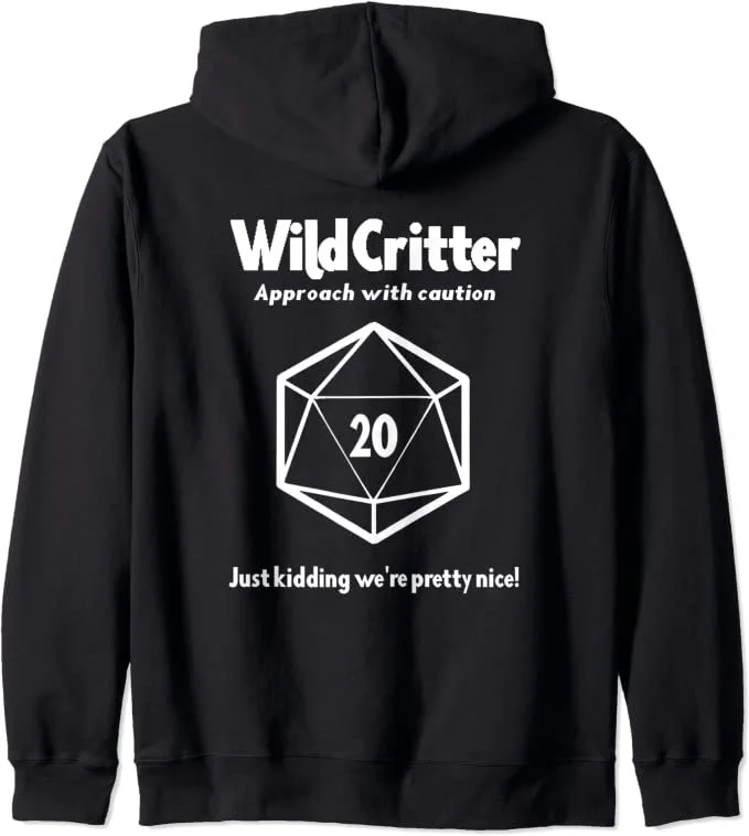 Wild Critter Zip Hoodie