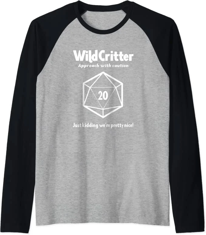 Wild Critter Raglan T-Shirt