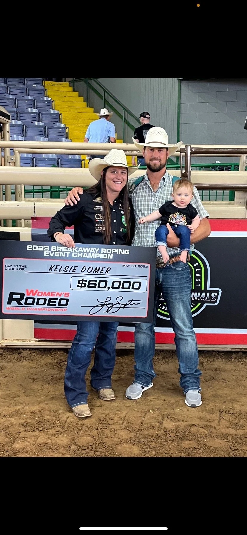 Kelsie Domer&nbsp;Women’s Rodeo World Champion ‘23