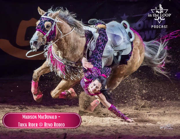 Madison Macdonald - Trick Rider @ Reno Rodeo 