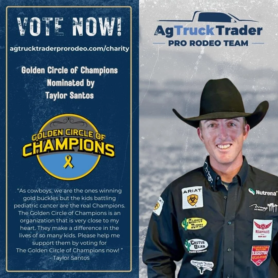 Golden Circle of Champions | Taylor Santos | AgTruck Trader Charity Component Series Ep. 5