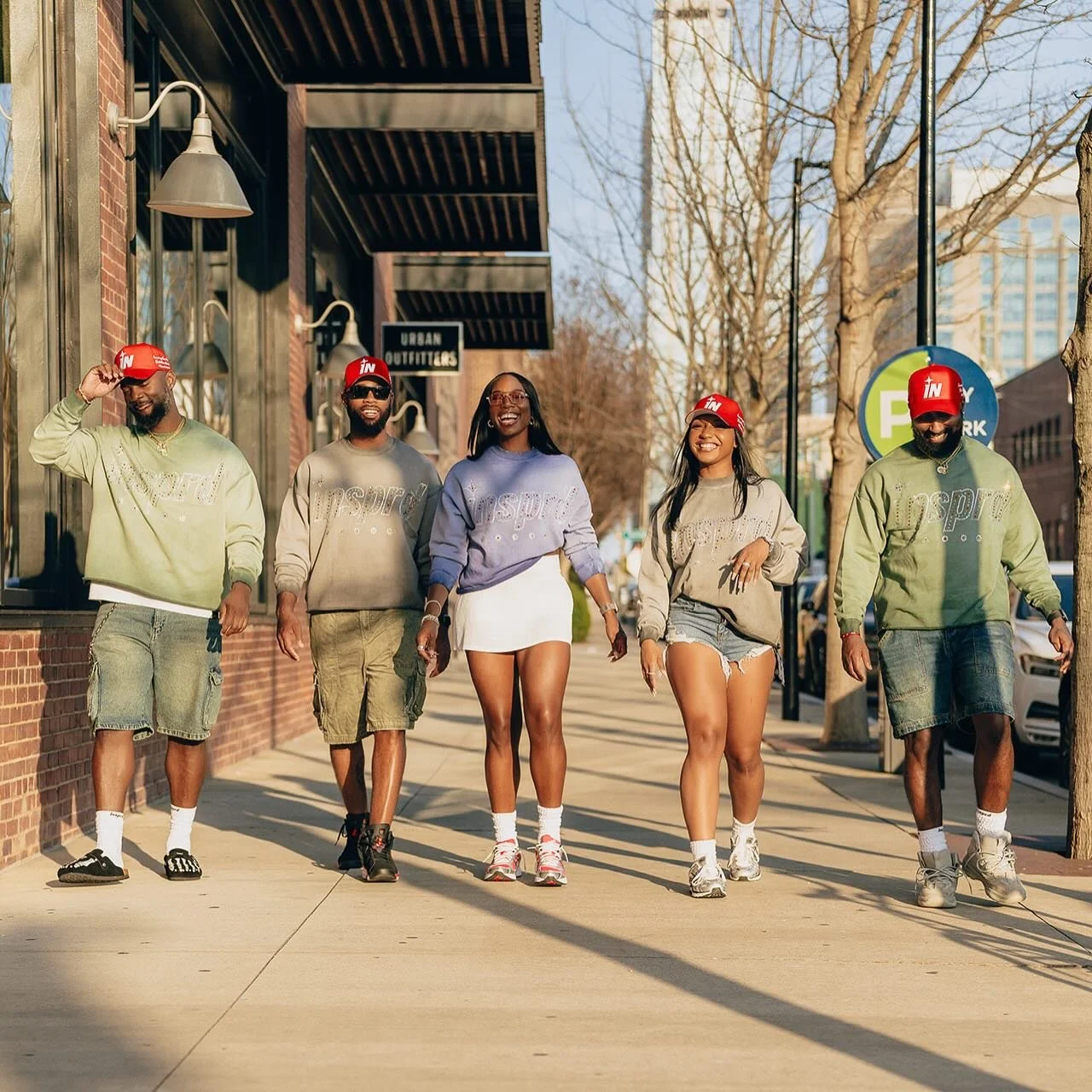 INSPRD Crewnecks &amp; Hats are live on the website 💫
.
.
Inspiredthebrand@gmail.com