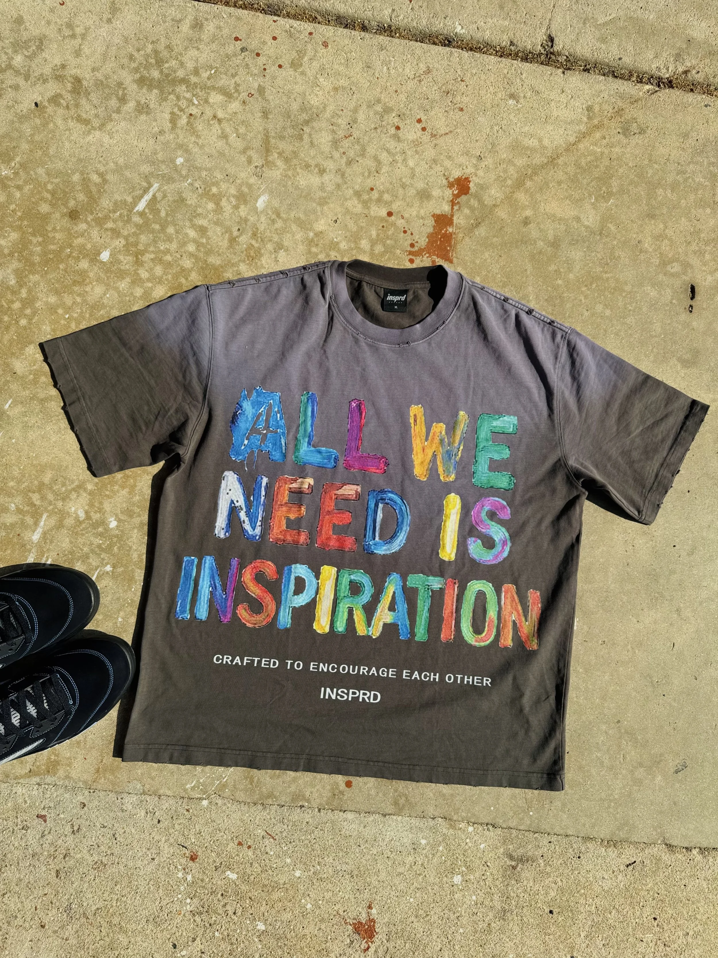 Grey "All We Need Is Inspiration"