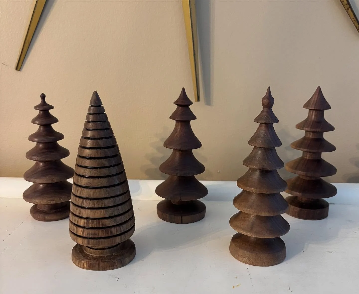 It&rsquo;s that time of year!!!! Hope to have a lot more for the holiday markets.  #woodturningchristmasornaments #christmasgifts #woodturner #holidaygiftideas #holidayornaments #woodturnersofinstagram #holidaygiftmakers #makers