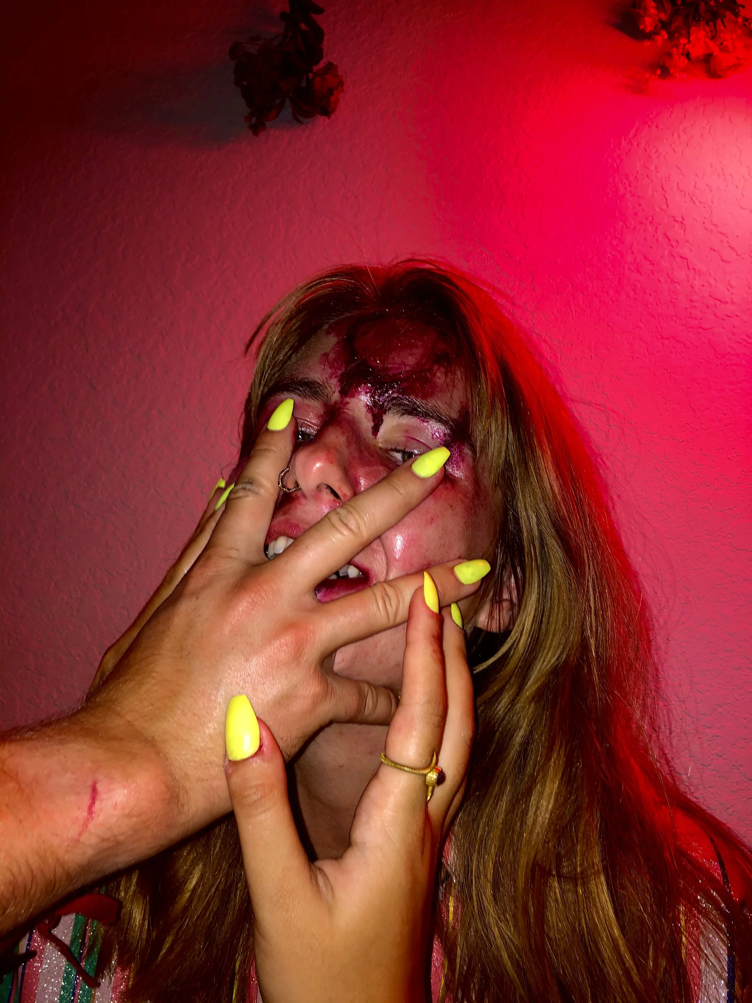 merciless, mixed media and photography, 2020