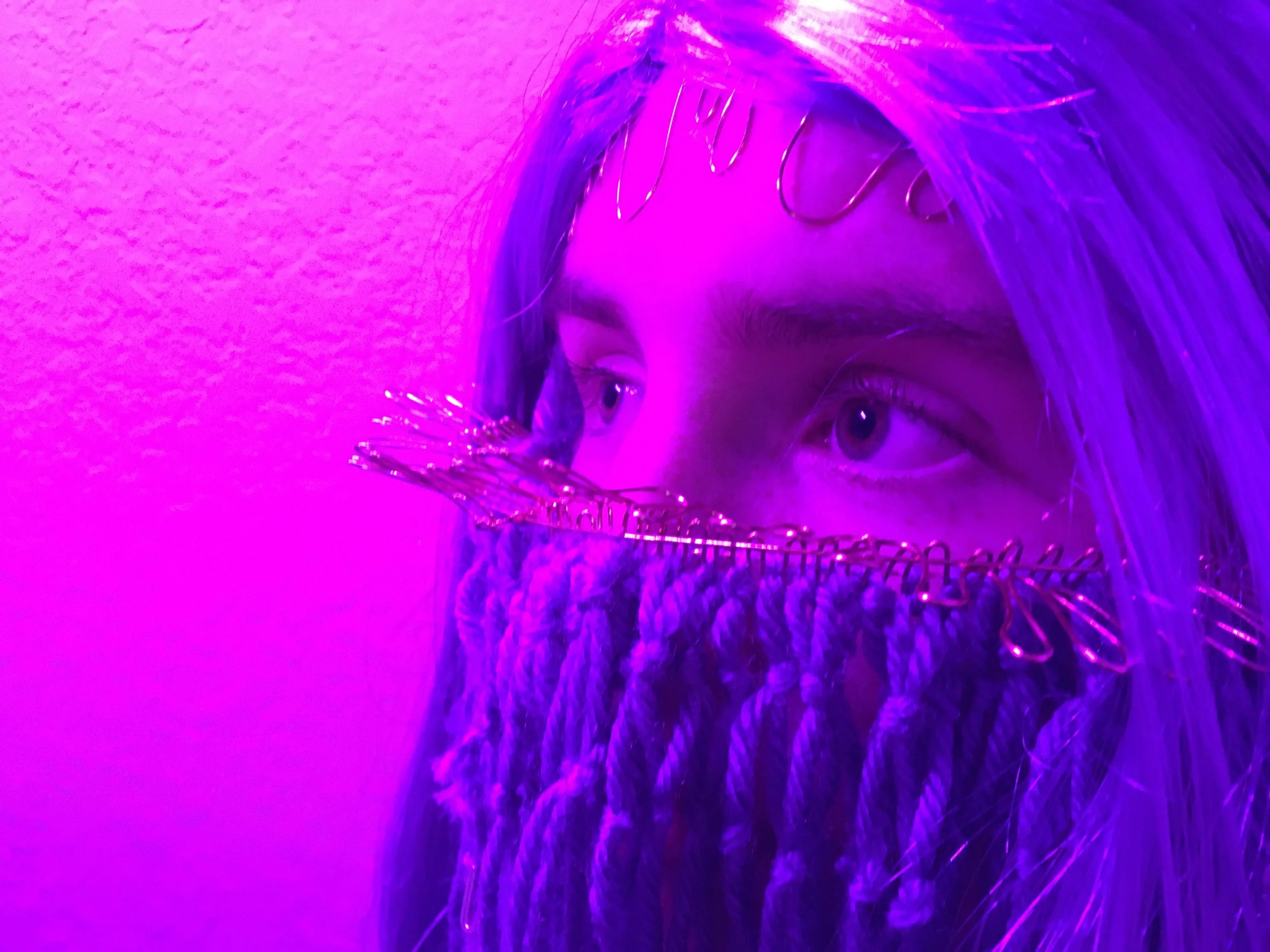 curiosity kills, mixed media and photography, 2020