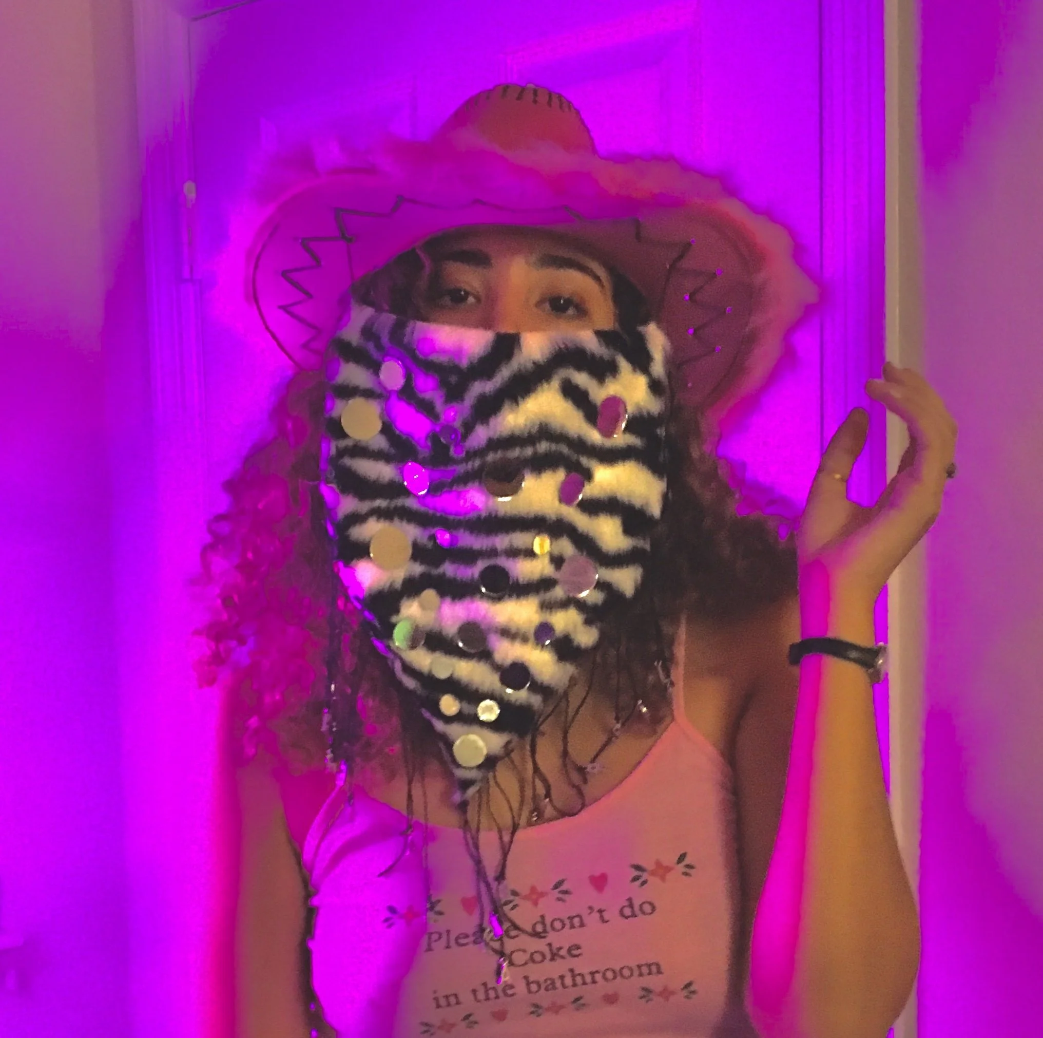 therza snake in her soul, mixed media and photography, 2020