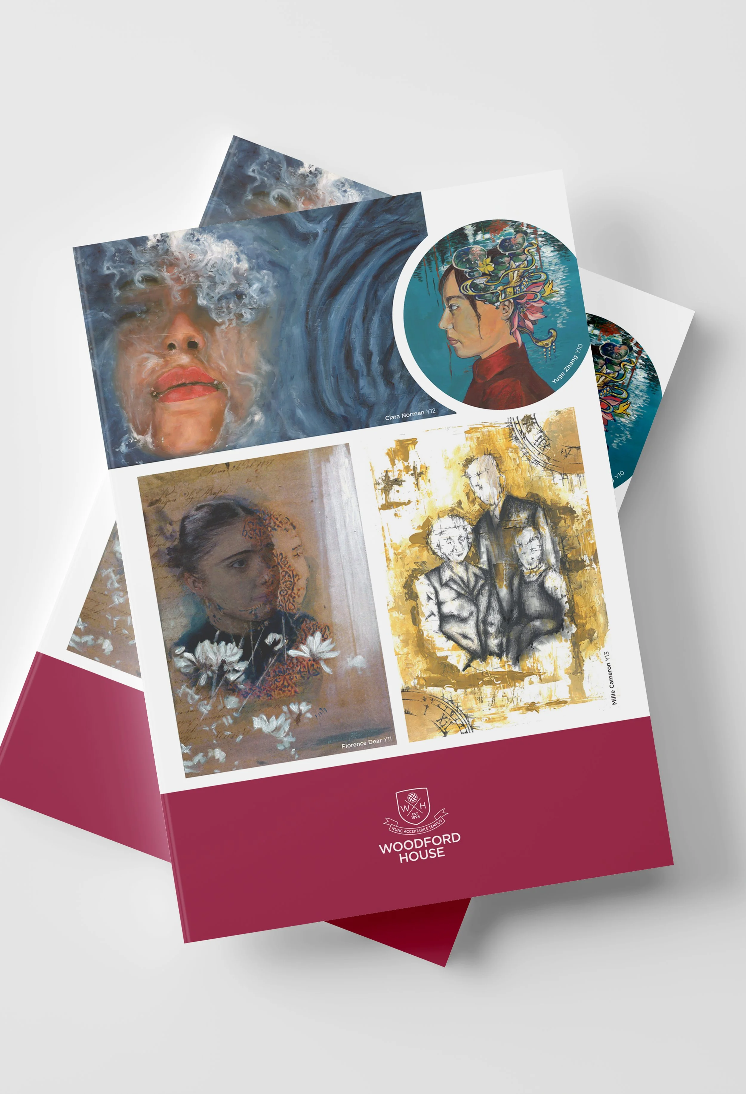 Image of back cover from 2025 edition of Woodford House Chronicle