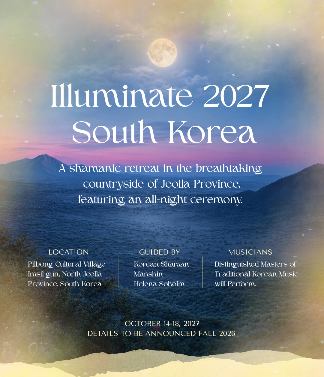 Illuminate Retreat 2027 (South Korea)