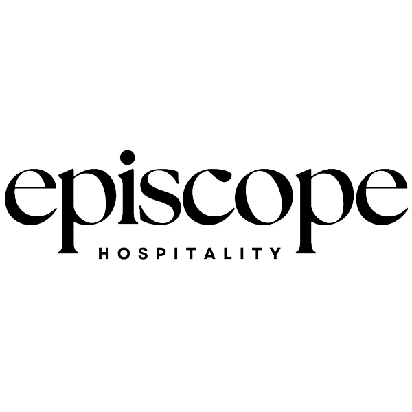 Episcope Hospitality logo design partner featured by Siren Betty Design.