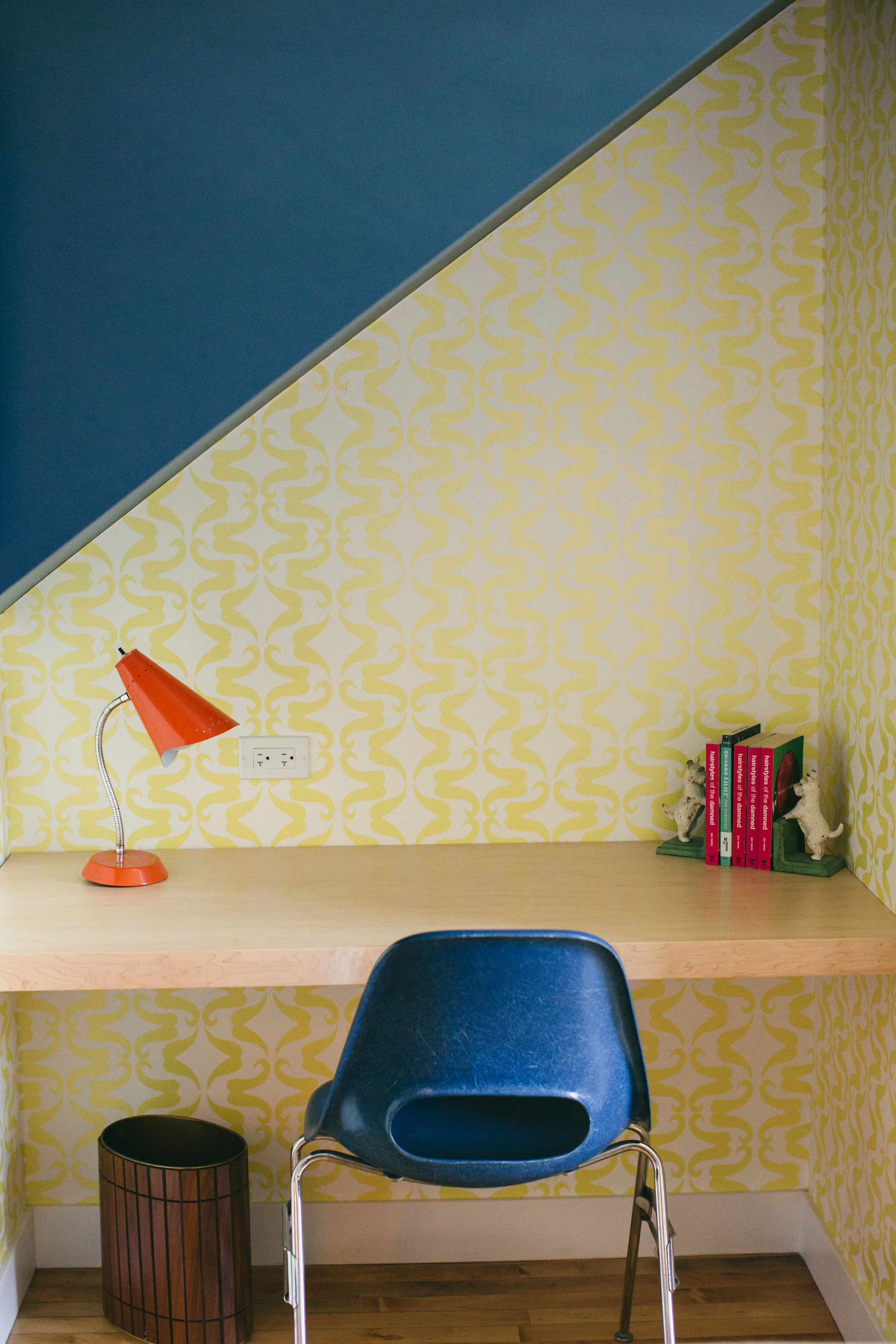 Custom desk nook at The Publishing House Chicago