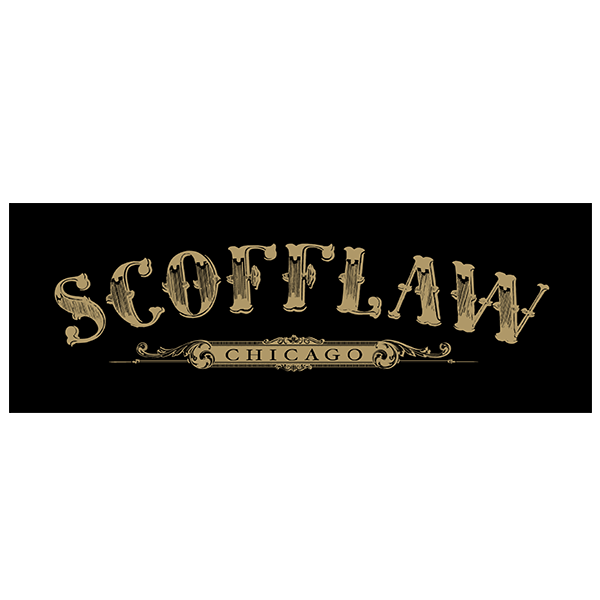Scofflaw Chicago logo Siren Betty Design hospitality partner showcase.